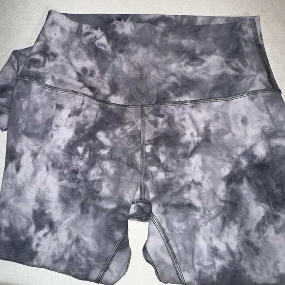 Lululemon gray diamond dye align leggings sz 8 - Picture 4 of 10